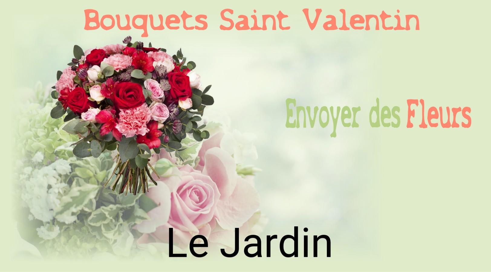 Roses de Saint-Valentin livrées à Le Jardin